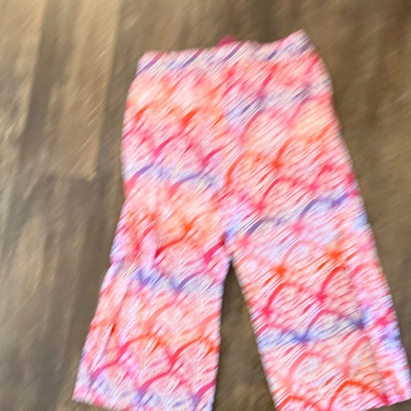 Hatley Pink and Orange Patterned Pants - Picture 8 of 8